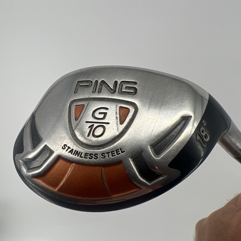 PING G10 18° Men's RH Hybrid Soft Regular TFC 129 Graphite Shaft